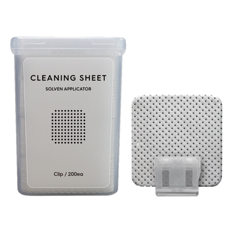 Cleaning Sheet [200ea + Holding Clip]