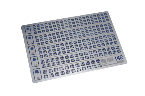 AW-142 Photo Etch Fins
