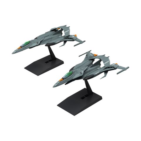 Mecha Collection DX Prototype Space Combat Attack Aircraft Cosmo Python Set of 2