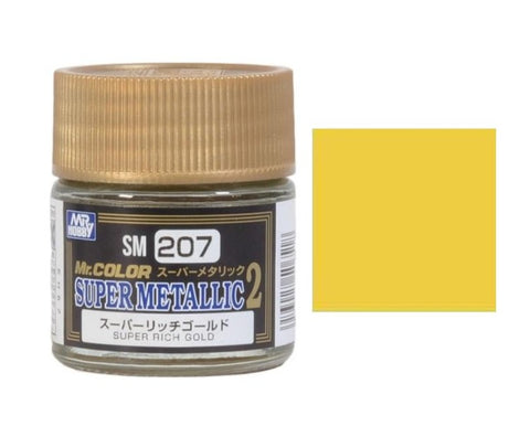 Mr. Color Super Metallic SM207 Super Rich Gold 10ml