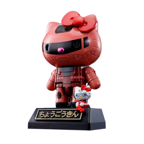 Gundam x Hello Kitty Char's Zaku II Chogokin