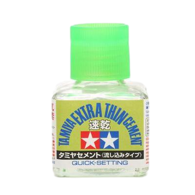 Tamiya Extra-Thin Cement (Quick-Setting) 40ml