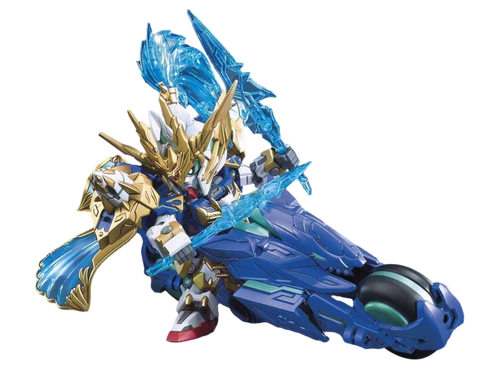 SD Sangoku Soketsuden 07 Zhao Yun 00 Gundam & Blue Dragon Drive