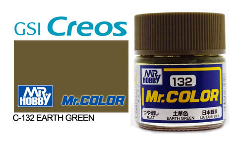 Mr. Color C132 Flat Earth Green 10ml