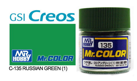 Mr. Color C135 Flat Russian Green (1) 10ml