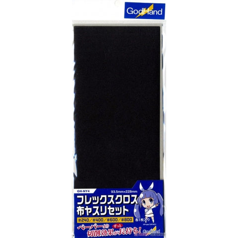 GodHand Flex Cross Cloth Sanding Sheet 4 Pack