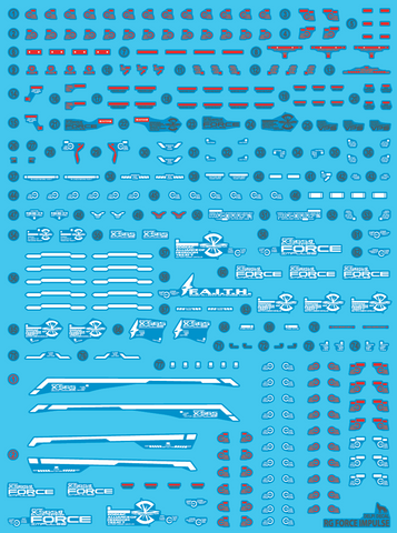 Delpi Decal RG Force Impulse